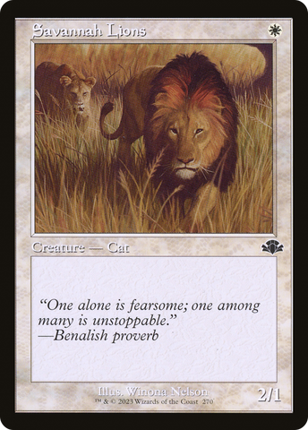 Savannah Lions (Retro) [Dominaria Remastered]