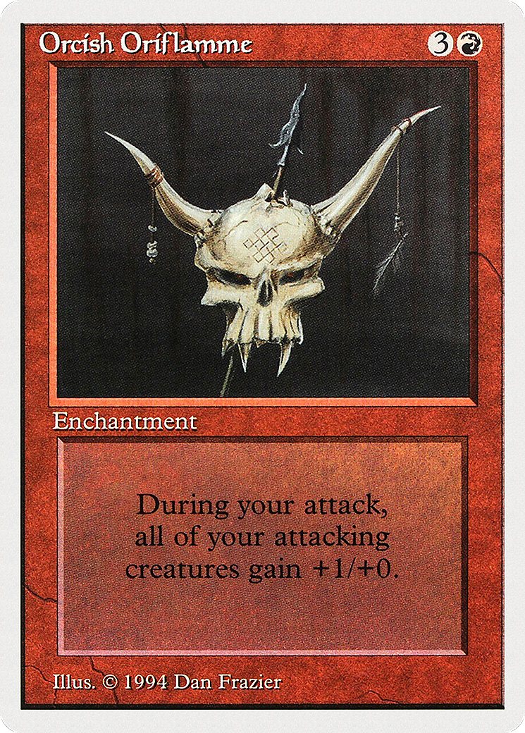 Orcish Oriflamme [Summer Magic / Edgar]