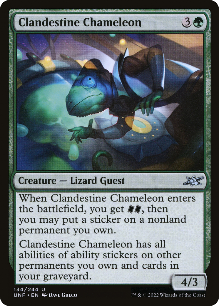 Clandestine Chameleon [Unfinity]