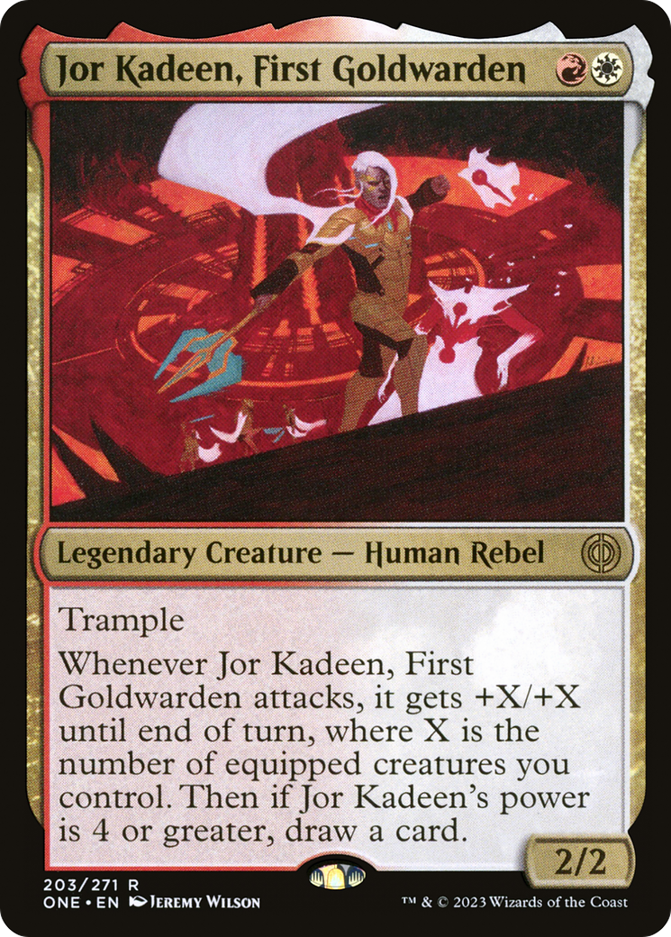 Jor Kadeen, First Goldwarden [Phyrexia: All Will Be One]