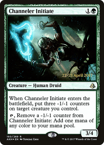 Channeler Initiate  [Amonkhet Prerelease Promos]