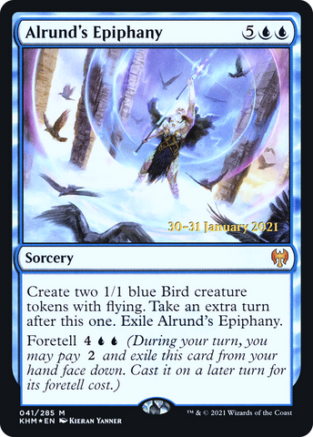 Alrund's Epiphany  [Kaldheim Prerelease Promos]