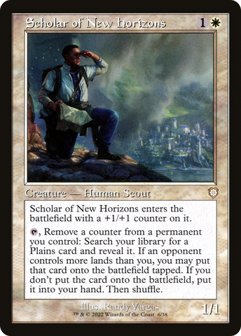 Scholar of New Horizons (Retro) [The Brothers' War Commander]