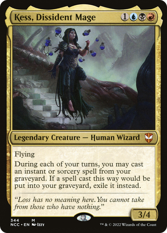 Kess, Dissident Mage [Streets of New Capenna Commander]