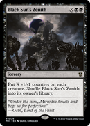 Black Sun's Zenith [Murders at Karlov Manor Commander]