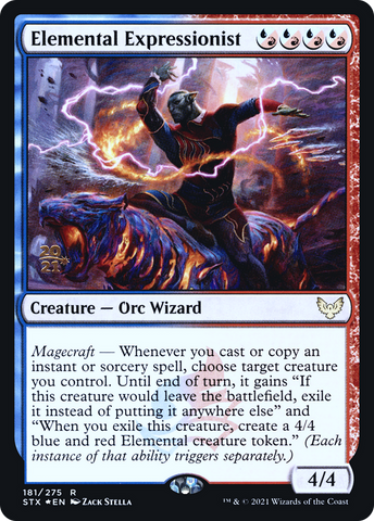 Elemental Expressionist [Strixhaven: School of Mages Prerelease Promos]