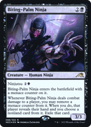 Biting-Palm Ninja [Kamigawa: Neon Dynasty Prerelease Promos]