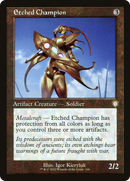 Etched Champion (Retro) [The Brothers' War Commander]