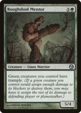 Roughshod Mentor [Duels of the Planeswalkers]