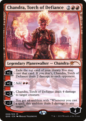 Chandra, Torch of Defiance [Pioneer Challenger Decks 2021]