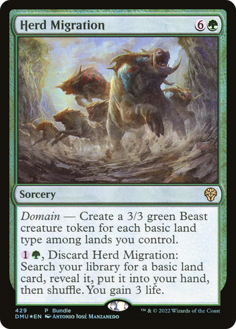 Herd Migration (Bundle) [Dominaria United]
