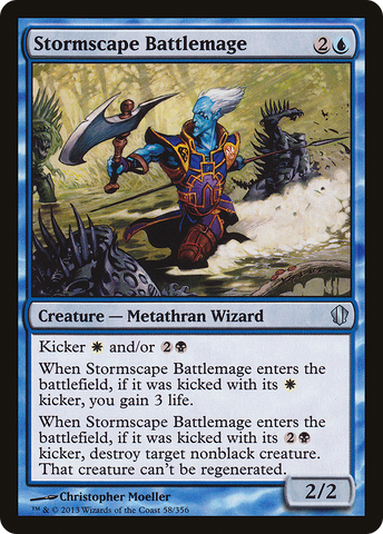 Stormscape Battlemage [Commander 2013]
