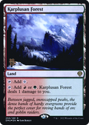 Karplusan Forest [Dominaria United Prerelease Promos]