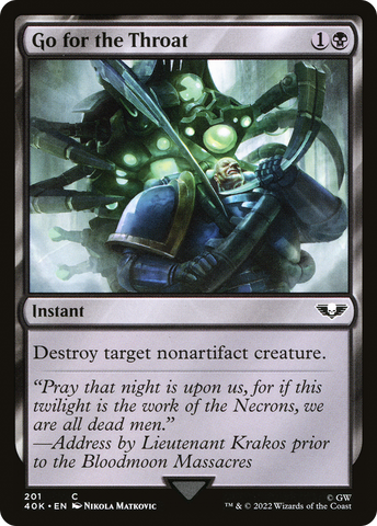 Go for the Throat [Universes Beyond: Warhammer 40,000]