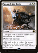 Vanquish the Horde (Promo Pack) [Innistrad: Midnight Hunt Promos]
