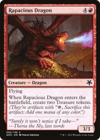 Rapacious Dragon [Game Night: Free-for-All]