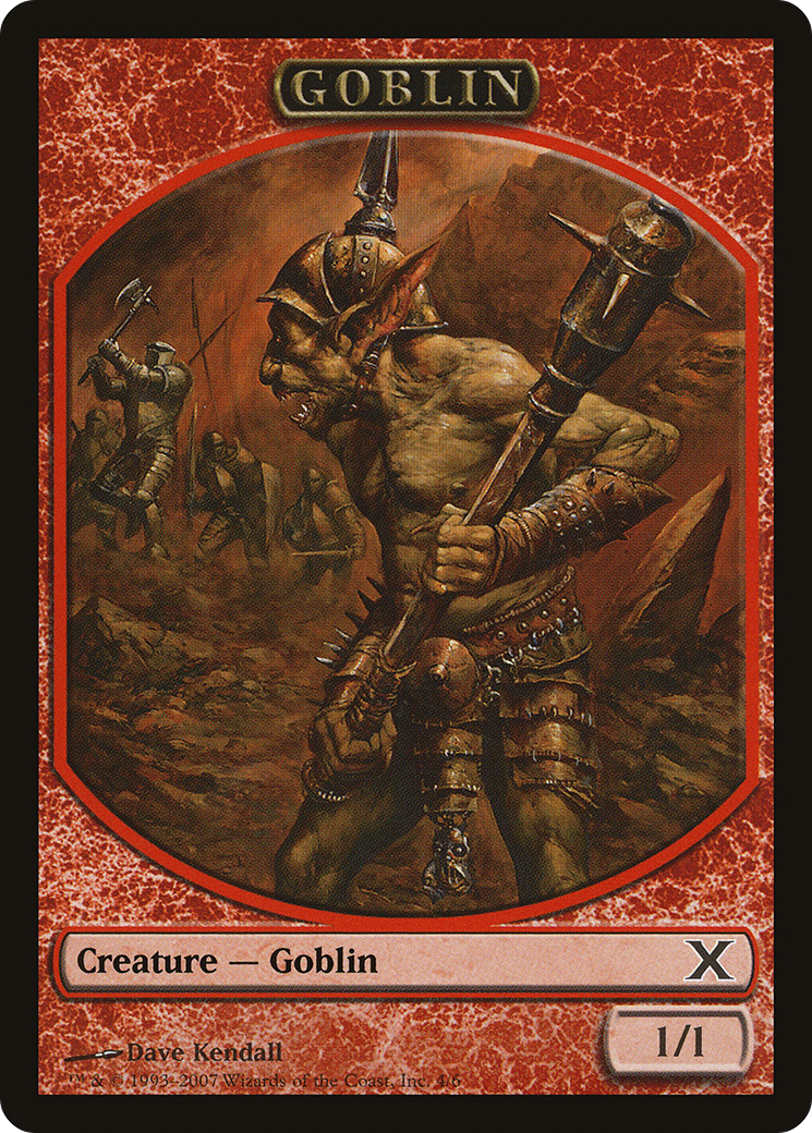 Goblin [Tenth Edition Tokens]