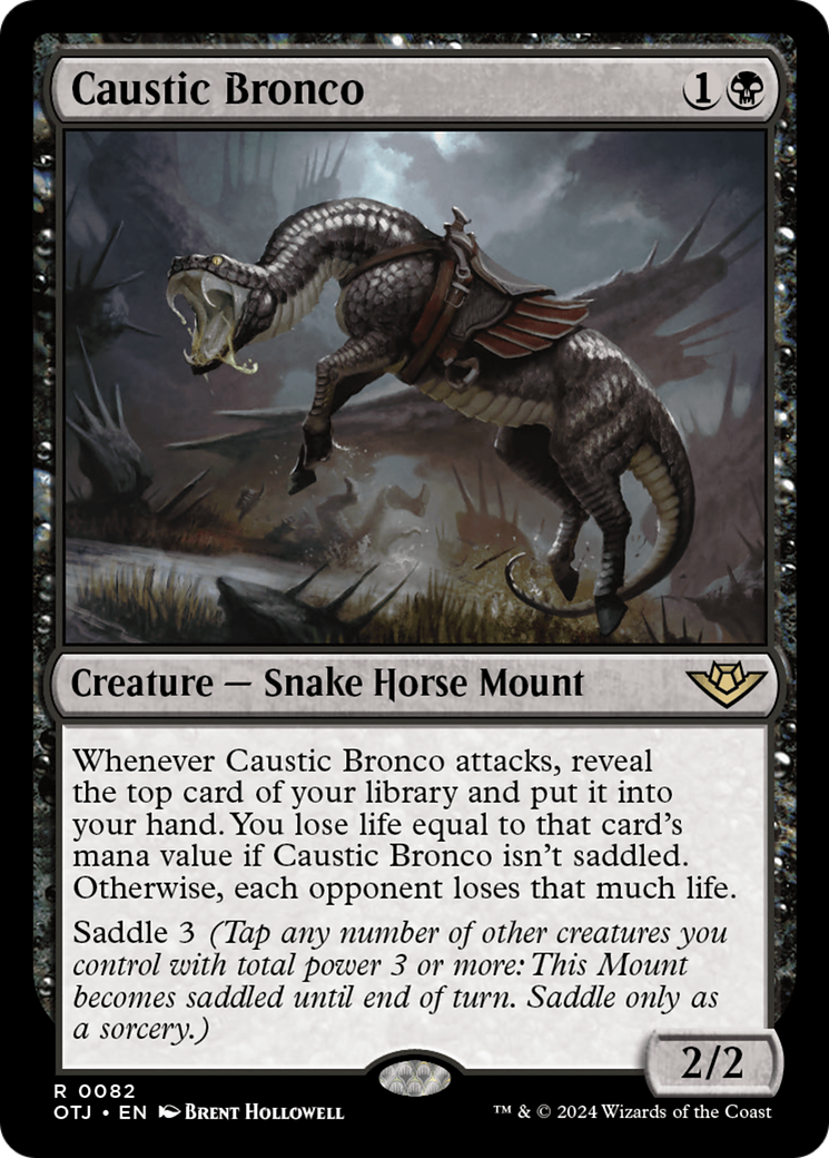 Caustic Bronco [Outlaws of Thunder Junction]