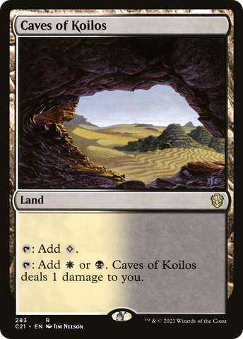 Caves of Koilos [Commander 2021]