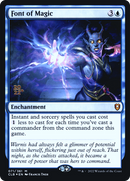 Font of Magic [Commander Legends: Battle for Baldur's Gate Prerelease Promos]