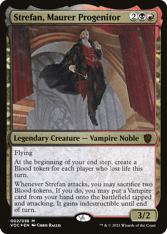 Strefan, Maurer Progenitor (Display Commander) [Innistrad: Crimson Vow Commander]