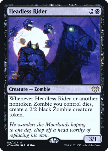 Headless Rider [Innistrad: Crimson Vow Prerelease Promos]