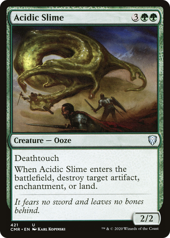 Acidic Slime [Commander Legends]