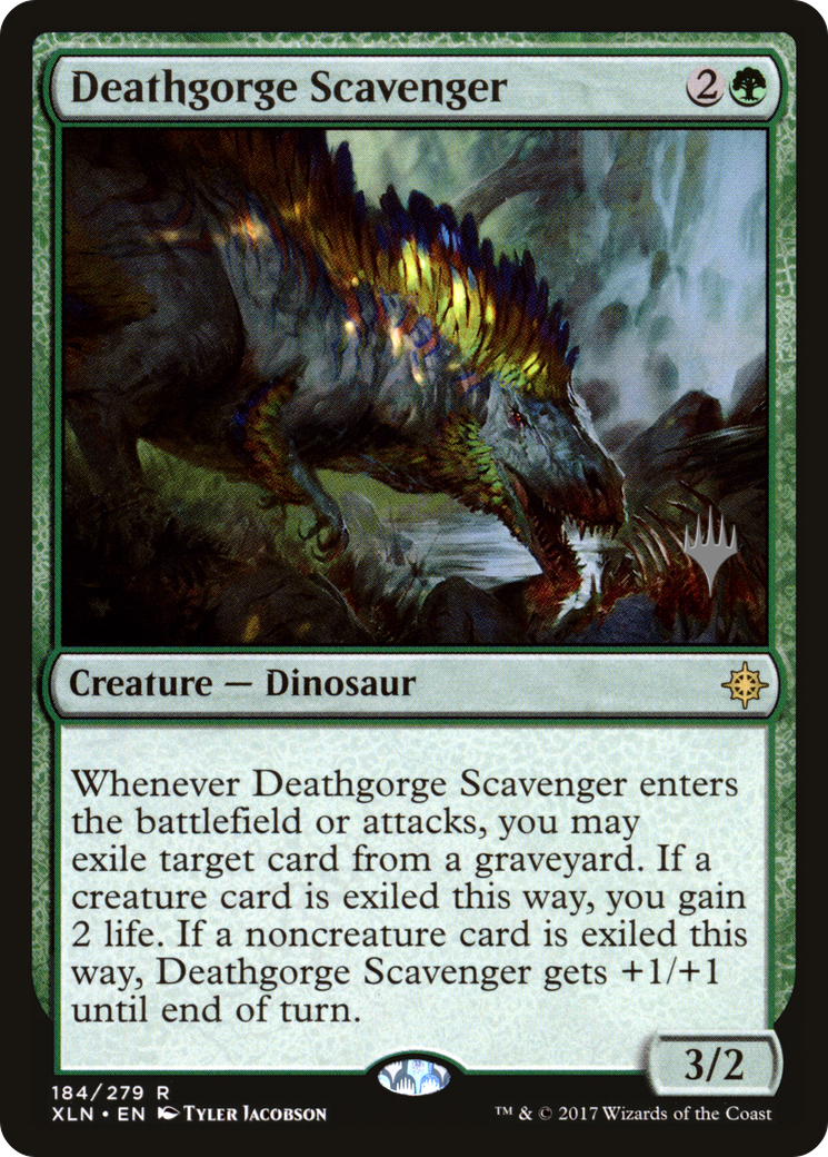 Deathgorge Scavenger (Promo Pack) [Ixalan Promos]
