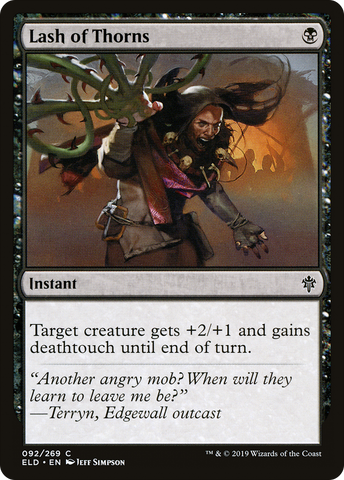 Lash of Thorns [Throne of Eldraine]