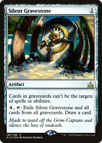 Silent Gravestone [Rivals of Ixalan Prerelease Promos]