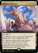 Plaza of Heroes (Extended Art) [Dominaria United]