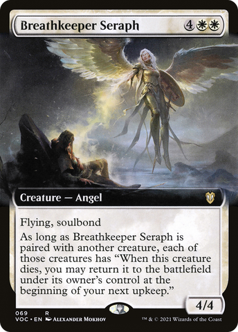 Breathkeeper Seraph (Extended) [Innistrad: Crimson Vow Commander]