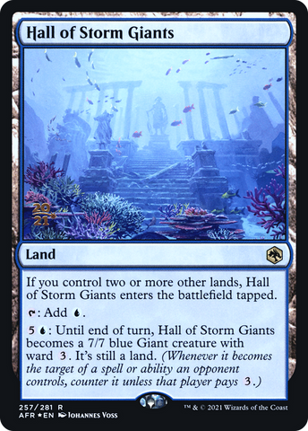 Hall of Storm Giants [Dungeons & Dragons: Adventures in the Forgotten Realms Prerelease Promos]