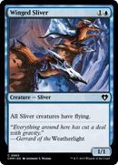 Winged Sliver [Commander Masters]