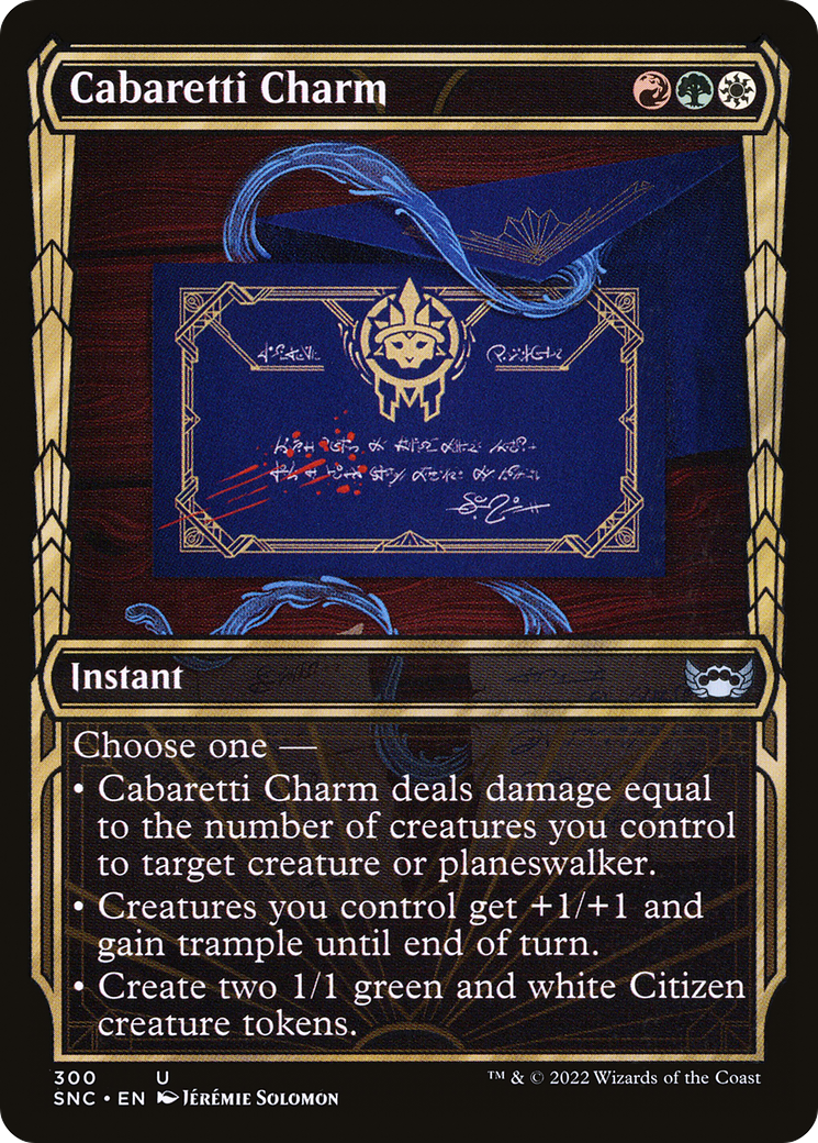 Cabaretti Charm (Showcase Golden Age) [Streets of New Capenna]