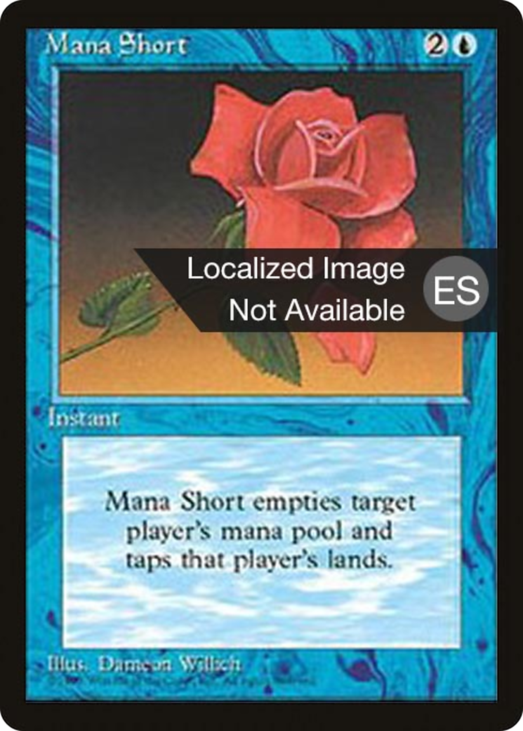 Mana Short [Fourth Edition Foreign Black Border]