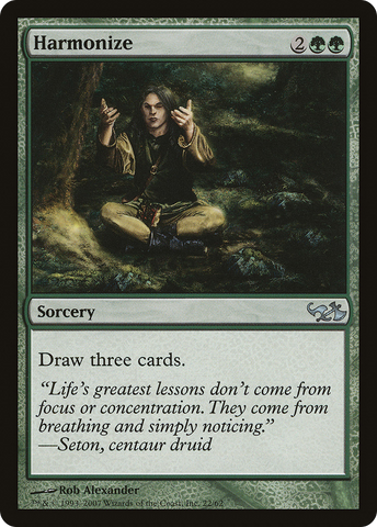 Harmonize [Duel Decks: Elves vs. Goblins]