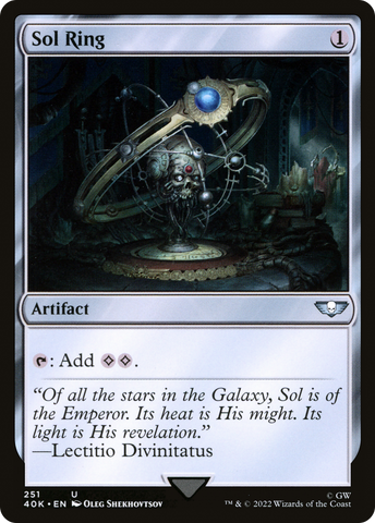 Sol Ring (251) [Universes Beyond: Warhammer 40,000]