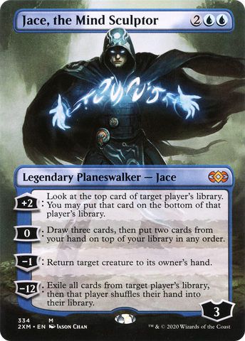 Jace, the Mind Sculptor (Borderless) [Double Masters]