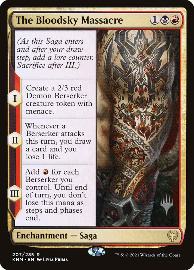 The Bloodsky Massacre [Kaldheim Promo Pack]