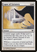 Lapse of Certainty [Conflux]