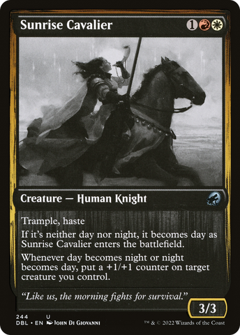 Sunrise Cavalier [Innistrad: Double Feature]