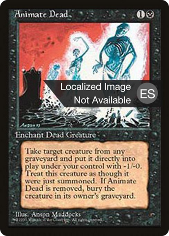 Animate Dead [Fourth Edition Foreign Black Border]