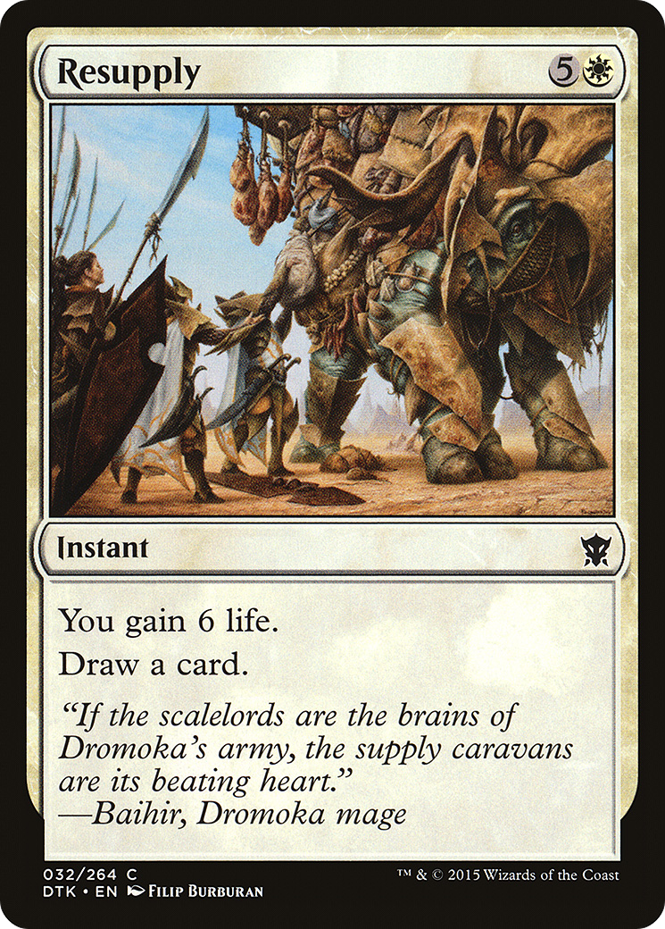 Resupply [Dragons of Tarkir]