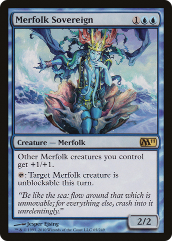 Merfolk Sovereign [Magic 2011]