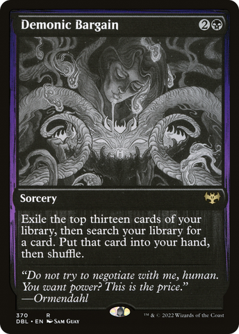 Demonic Bargain [Innistrad: Double Feature]