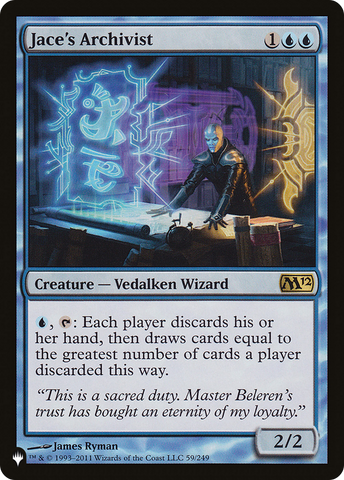 Jace's Archivist [The List]