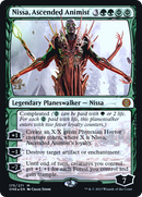 Nissa, Ascended Animist [Phyrexia: All Will Be One Prerelease Promos]