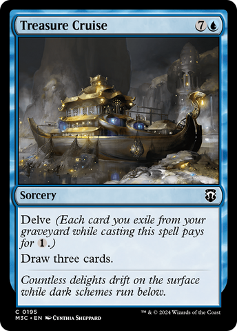 Treasure Cruise [Modern Horizons 3 Commander]