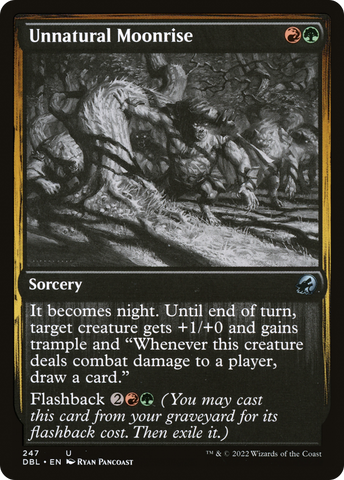 Unnatural Moonrise [Innistrad: Double Feature]
